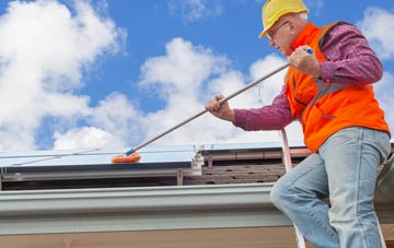 Hundall soft wash roof cleaning